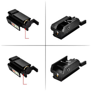 Mini lunette de chasse tactique en aluminium rouge avec pince basse de désignation de torche à détachement rapide et caractéristique étanche - Product Image 3