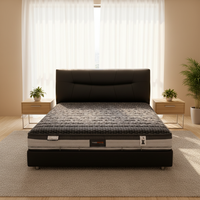 Matelas orthopédique taille complète mousse mémoire haut standard, pour dormeurs dos et côté, soutien rachidien