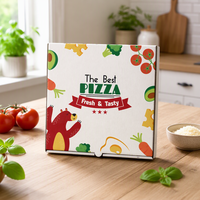 Boîte à pizza personnalisée de haute qualité, impression offset, vente en gros à bas prix