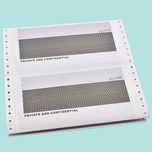 Papel de Seguridad Confidencial NCR de 3 Capas, Grado 2, con Logotipo Impreso en UV Personalizado Evershine, Papel Fiscal de Pulpa de Madera, Formulario Sellado para Envíos - Product Image 3