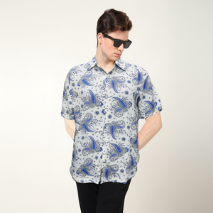 Camisa de Manga Corta para Hombre, Cuello con Botones, Color Blanco Sólido, Algodón y Fibra de Bambú, Antiencogimiento, Ropa Casual de Verano, Servicio OEM - Product Image 1