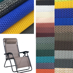 Starunk Chất lượng cao 2x1 màu xám không thấm nước teslin lưới bền thoáng khí Polyester PVC lưới vải cho ghế bãi biển - Product Image 6