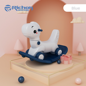 Groothandel Fabriek Prijs Rijk Speelgoed Hobbelpaard <span class=keywords><strong>3</strong></span> In 1 Plastic Hobbelpaard Op De Wielen - Product Image 2