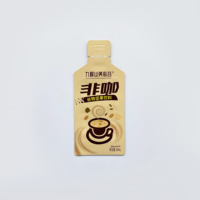 10ml 20ml 30ml 50ml forme de bouteille liquide de concentré de café mini pochette personnalisée de sachet découpé