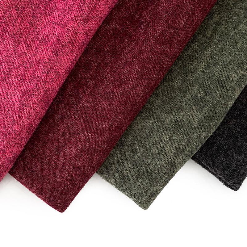 ESSE textile T/R спандекс матовая Ангорская пряжа однотонная окрашенная ткань для одежды