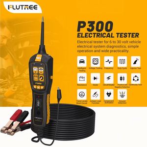 เครื่องทดสอบวงจรยานยนต์ Topdiag P300 เครื่องทดสอบแบตเตอรี่ 12V เครื่องมือวินิจฉัยระบบไฟฟ้ารถยนต์ หัววัดพลังงาน ตรวจจับหัวฉีดน้ำมันเชื้อเพลิง - Product Image 1