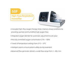 Bestseller Afdeling Gespecialiseerde High-Folw Ademhalingsbevochtiger 68F Ademhalingsbevochtigingstherapie Apparaat - Product Image 6