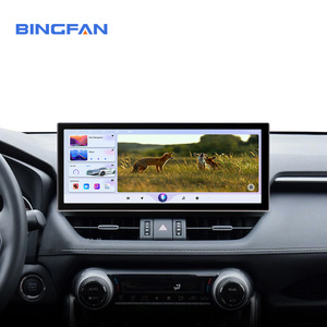 Lecteur multimédia de <span class=keywords><strong>voiture</strong></span> 12,3 pouces 8 cœurs Écran tactile complet DSP CarPlay sans fil Radio Android GPS Navigation pour <span class=keywords><strong>Toyota</strong></span> <span class=keywords><strong>RAV4</strong></span> 2020-2025 - Product Image 3