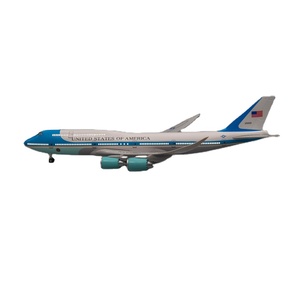Nouveau Modèle d'Avion Décoratif Boeing 747-8 <span class=keywords><strong>Air</strong></span> Force <span class=keywords><strong>One</strong></span>, Taille 47cm, Échelle 1/160, avec Lumière LED et Roues ABS - Product Image 1