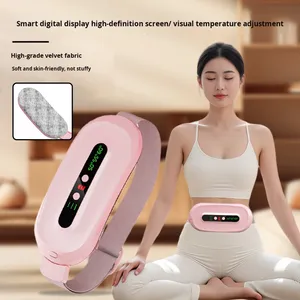 Cinturón de cintura de calefacción con pantalla Digital recargable de la marca YK, enchufe de EE. UU., 1H, Control de sincronización, soporte de masaje vibratorio para mujer - Product Image 3