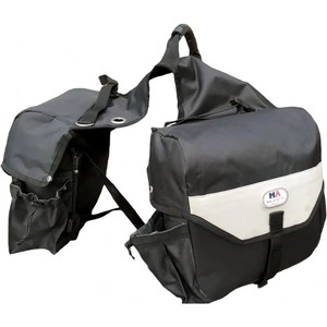 Muestras gratis: Alforjas medianas tipo cuerno para caballos; Alforjas para equitación de sendero para selles western y de resistencia - Product Image 4