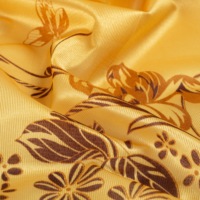Tissu microfibre brossé imprimé par dispersion en rouleaux à prix usine