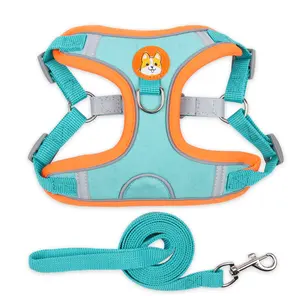 Livraison rapide mode chien harnais gilet chien avec service à bas prix chien sac à dos harnais