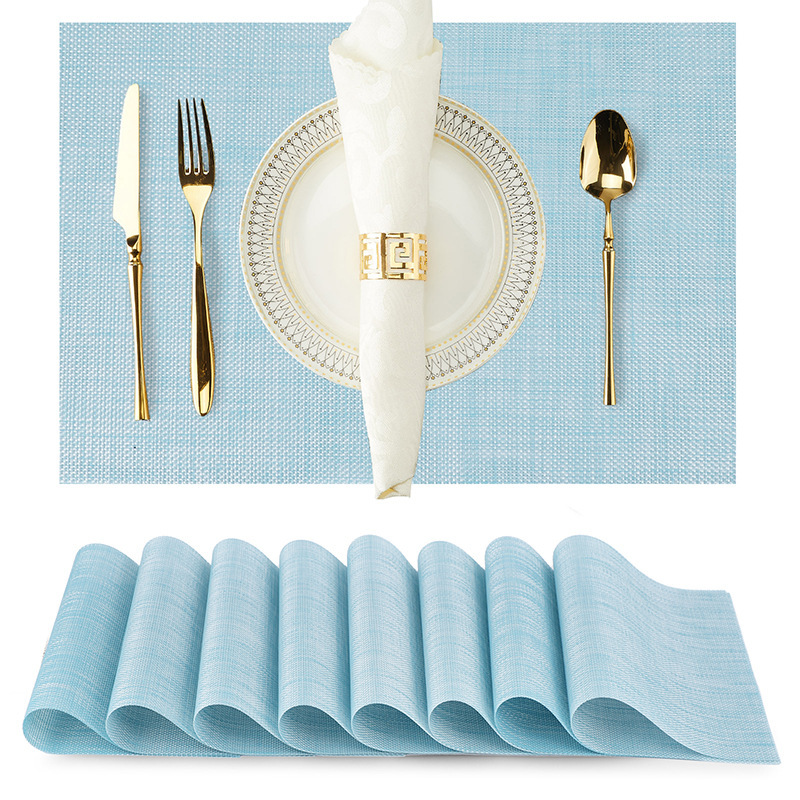 22161 blue and white mixed silk