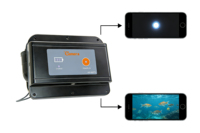 Caméra de pêche sous-marine HD-1609V Mini innovante HD FF 1080P avec câble de 18 m, étanche IP68 pour Lowrance