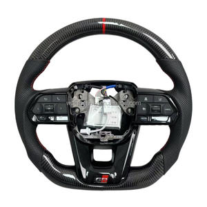 Neues Upgrade-Lederlenkrad, Passend für <span class=keywords><strong>Toyota</strong></span> Land Cruiser GR Prado LC250 Cruiser LC200 Hilux Fortuner - Product Image 3