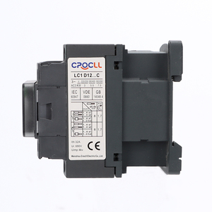 Contacteur AC Crocll LC1D12 24V 380V Basse Tension Contacteur Industriel Automatique Personnalisé 3 Phases 50/60Hz 25A Montage sur Rail - Product Image 2