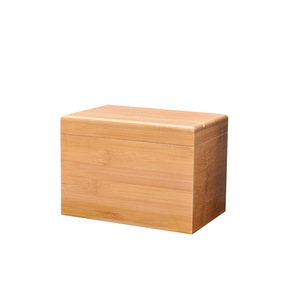 <b>Pine</b> Wood Tea <b>Box</b> Rectangle Customizable Size Gift Craft Storage For Loose Pu Erh Tea - Product Image 5