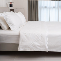 Ensemble de literie en coton de luxe pour hôtel, taille King, vente en gros, housse de couette