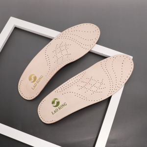 Semelles orthopédiques en cuir durable, pleine longueur, avec soutien robuste, <span class=keywords><strong>pour</strong></span> la course, la marche, la randonnée, confortables et absorbant les chocs - Product Image 5