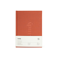 Uptodate Cahier spirale A5 Journal de motivation étudiant pour fournitures scolaires Objectifs Livre Couverture rigide Lin Planificateur Bureau