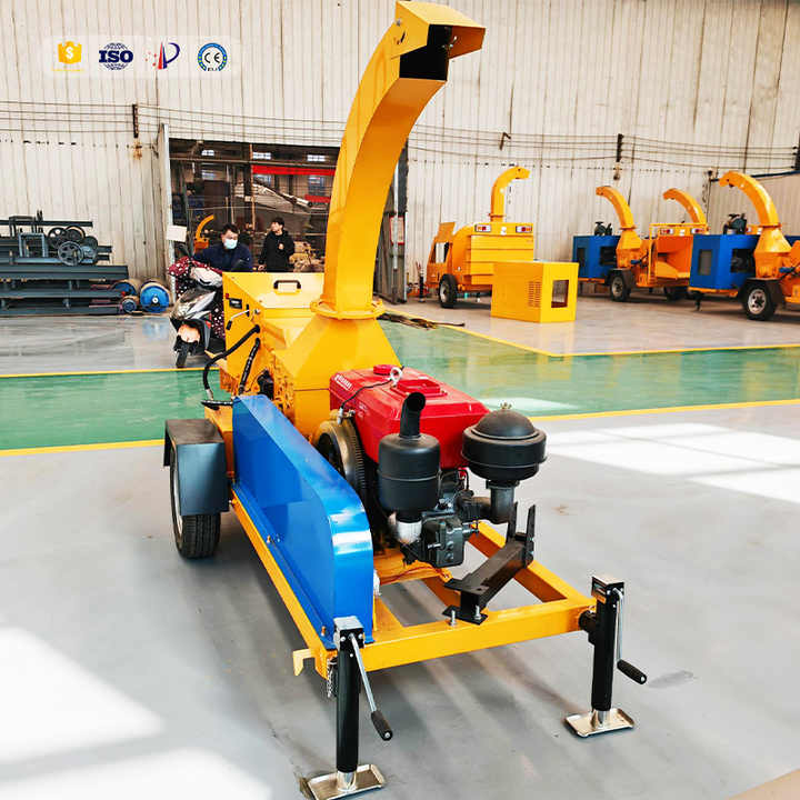 Diesel Engine Wood Chip Crusher - Efficient & Easy to Operate