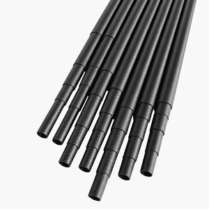 Connecteurs de tubes en fibre de carbone personnalisés, système de verrouillage par torsion, perche télescopique pour tente de camping flexible, produit en carbone de haute qualité - Product Image 5