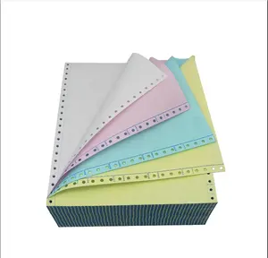 Various colors Carbonless Copy Paper Customized Sales List Wholesale Receipt Order Menu Shipping Invoice