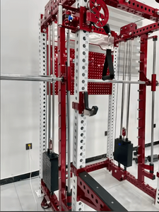 高品质健身器材综合训练多健身房动力架深蹲架健身房玛基纳史密斯商用史密斯机 - Product Image 4