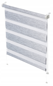 Top Quality Mini Zebra Blinds for <strong>Windows</strong>, Roller Blinds <strong>Windows</strong> Shades,Dual Layer Light Control for Day and Night - Product Image 4