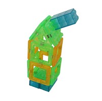 Bloques Magnéticos Mini, Juguetes Educativos de Construcción, Juego de Diseño DIY para Armar Robots y Modelos de Autos