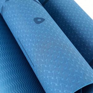 Tapete de Pilates Ligero, Antideslizante, de TPE, de un Solo Color o Bicolor, Elástico, para Principiantes, Imprimible con UV, para Ejercicios en Casa - Product Image 2