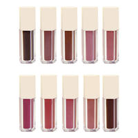 Maquillage crémeux cosmétique coréen marque privée durable Vegan velours rouge mat liquide rouge à lèvres