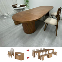 Collection de tables transformables 2027 : Tables à manger extensibles de 1 à 3 mètres, mobilier durable pour cuisine et bar