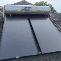 Chauffe-eau solaire en acier inoxydable de 150 L pour la maison, l'hôtel et l'extérieur