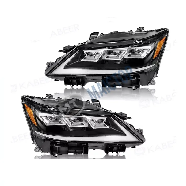Maictop car accessories facelift front triple LED projector headlight for GS 350 GS350 GS250 GS300 2012-2015 head light