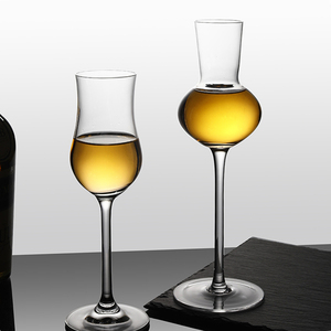 Copa de sabor a vino de tallo largo, Copas de cristal, para degustación de vino, Copas de cristal, cristal de Zappa de tulipán para bares, fiestas de boda - Product Image 3