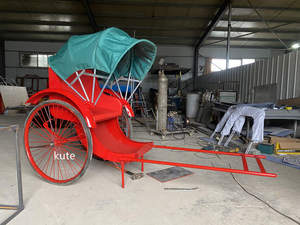 Vélo-rickshaw classique à 2 roues, tiré à la main, en promotion – Prix attractif - Product Image 4