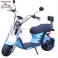Meilleures ventes au Brésil : Moto électrique tout-terrain 60V 1000W à pneus larges, 2 places, personnalisable avec logo, vitesse 50 km/h pour adultes