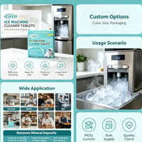 Formule de nettoyage rapide et efficace pour les restaurants occupés et les services de restauration à fort volume – Comprimé nettoyant pour machine à glaçons