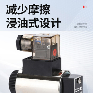Vanne solénoïde hydraulique 23QDF6K/31.5E24 23QDF6B/31.5E220 à deux voies 315 bars 60 L/min type à bille - Product Image 5