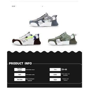 Wholesale Large Size Men's <b>Shoes</b> Casual Sports Fashion Trend Skateboard Mesh Breathable Men's Casual <b>Shoes</b> - Product Image 5