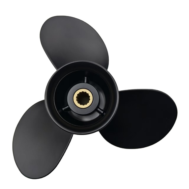 Tohatsu 2/4 Stroke Outboard Motor Parts New 9.25X9 Aluminum Propeller 3 Blades ISO CE Certified 9.9HP 15HP 18HP Marine Motors