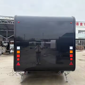 Popolare Food Truck Quadrato Personalizzato per Gelati e Torte, Rimorchio Mobile per Fast Food - Product Image 5