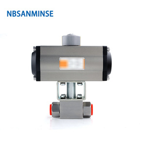 Vanne à boisseau sphérique pneumatique haute pression Mkfale Smab 50 63 31,5 MPa 2 pouces pour gaz à température normale - Product Image 3