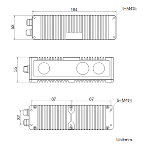 HIKROBOT MV-DB500S-C Altamente Eficiente Deep <span class=keywords><strong>Learning</strong></span> Algoritmos e Imagem 3D Processamento Volume/defeito Inspeção RGB-D Camera - Product Image 4