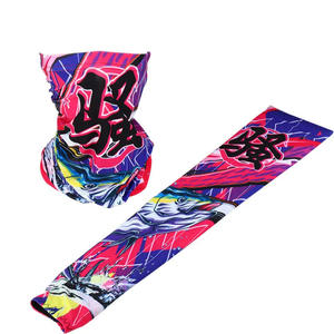 Crazy Ice Silk - Juego de toalla para brazo y cara para exteriores, talla única, anti UV, de secado rápido, transpirable, unisex, equipo de protección solar - Product Image 4