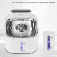 Fontaine à eau pour animaux de compagnie de haute qualité, écologique, en acier inoxydable, 4L, avec batterie, distributeur d'eau sans fil, intelligent et automatique pour chats