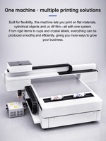Impresora UV Plana 1413 con Cabezal I3200, Tinta UV Automática, 1 Año de Garantía, Mini Impresora para Carcasas de Teléfono