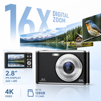 Appareil photo numérique 4K avec écran CMOS autofocus 48MP, idéal pour les portraits, les vacances, les étudiants et la prise de vue quotidienne